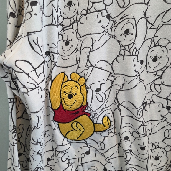 Hybrid Apparel Disney Winnie the Pooh Cream Sweatshirt Size 2X - Picture 5 of 8